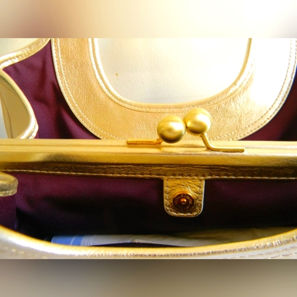 Coach Ergo Kisslock Hobo Rare - Picture 5 of 9